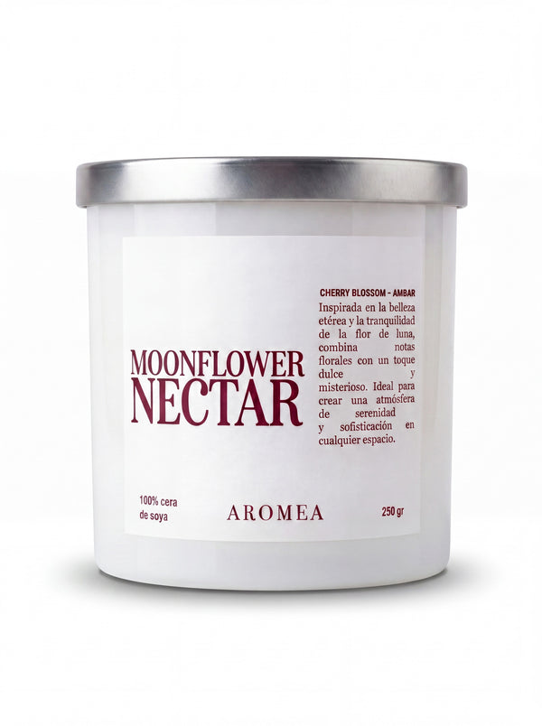 Moonflower Nectar Vela 250g / Blanca