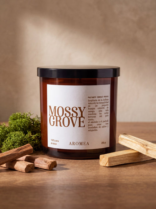 Vela Mossy Grove — Escena